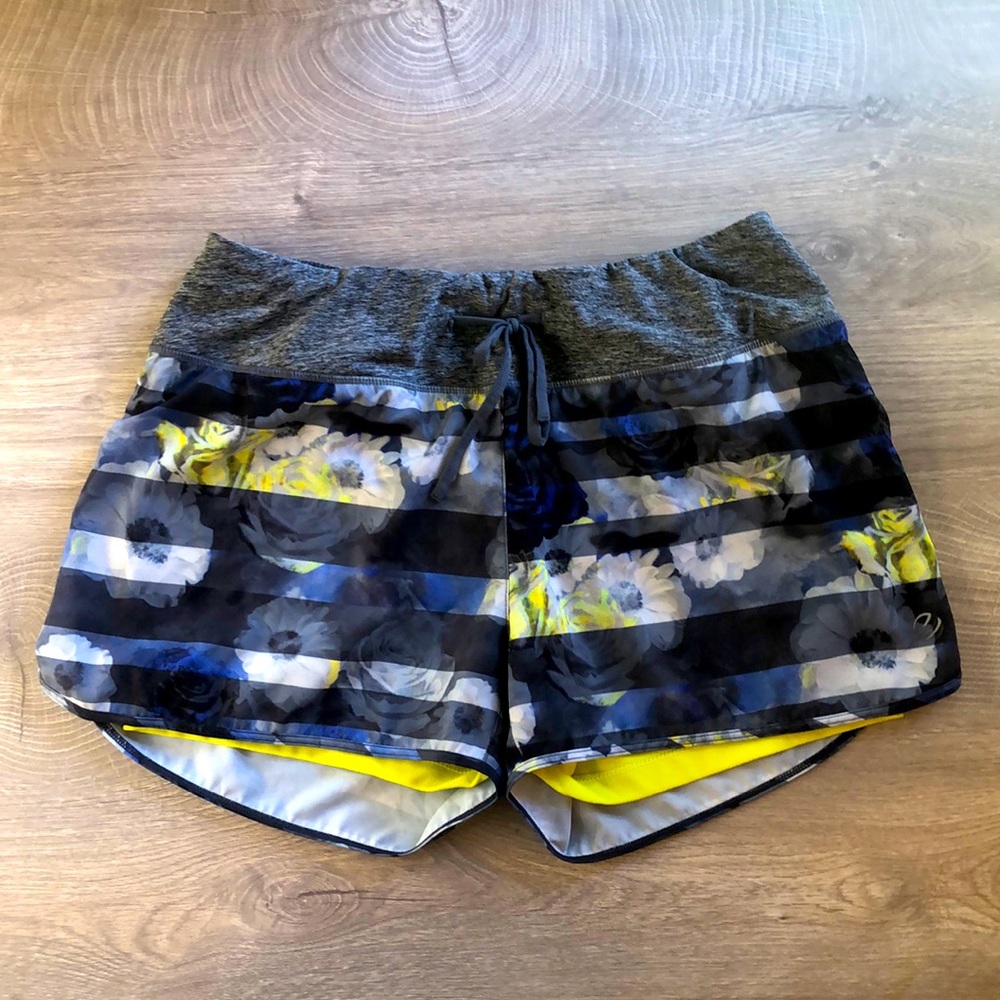 Running shorts with spandex liner. MPG. US women’s medium.